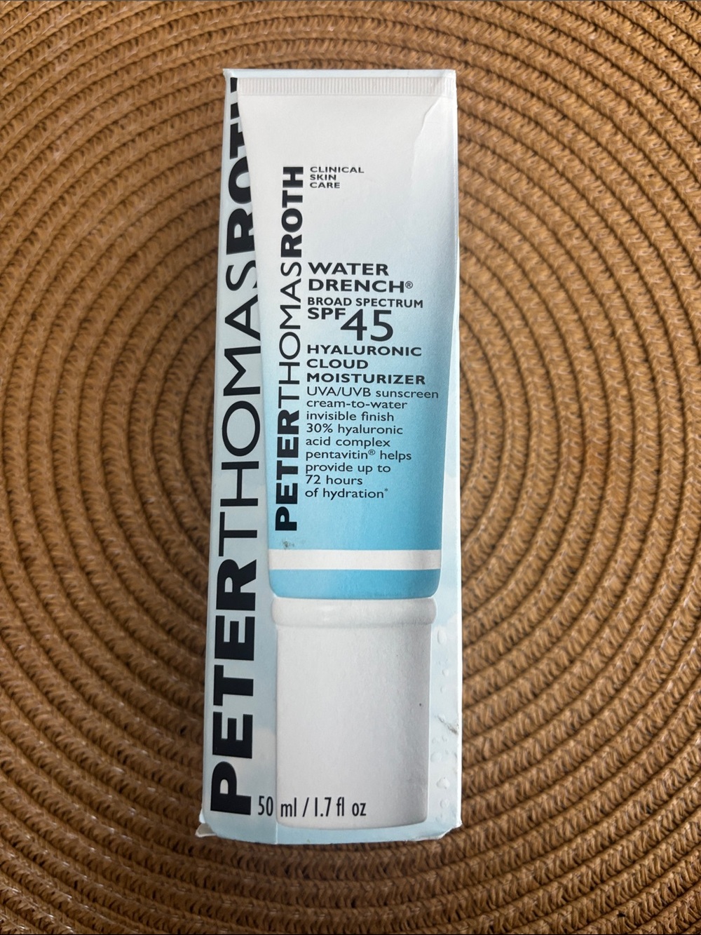 Peter Thomas Roth Blue and White Water Drench SPF 45 Hyaluronic Moisturizer